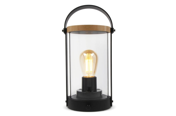 Edison-Bambuslampe