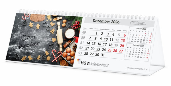 Bildkalender MagicPix Table Quer Bestseller (personalisiert)