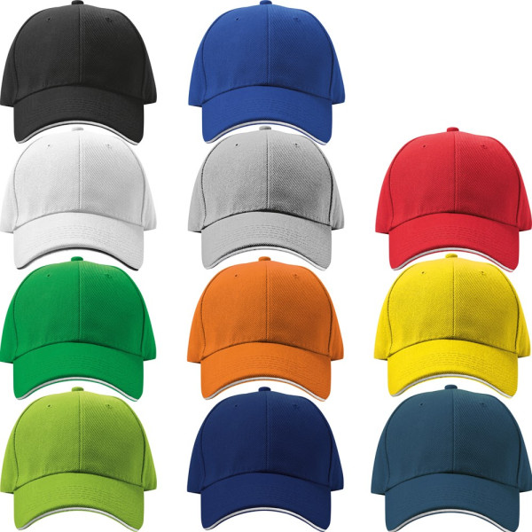 6 Panel Sandwich Baseball Cap