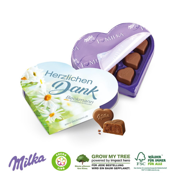 I LOVE MILKA HERZ