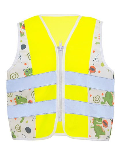 Korntex - Children´s Safety Vest Action Dinosaurs CO² Neutral