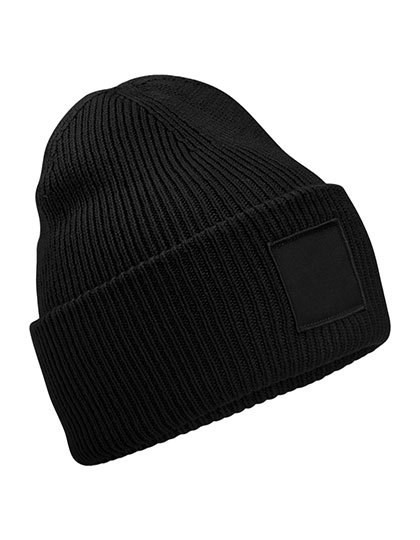 Beechfield - Deep Cuffed Tonal Patch Beanie