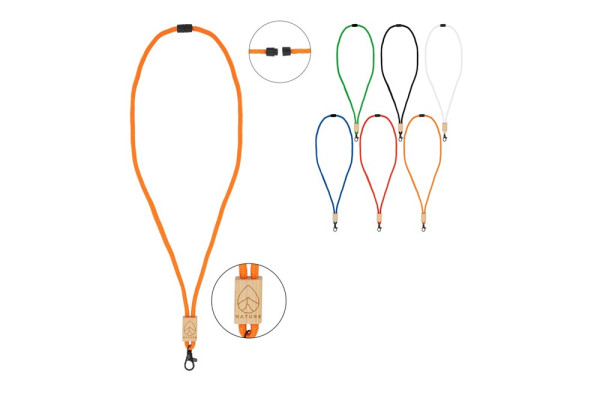 R-PET Kordel-Lanyard