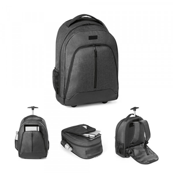 EINDHOVEN. Trolley-Rucksack für Laptop 15.6'' aus 600D