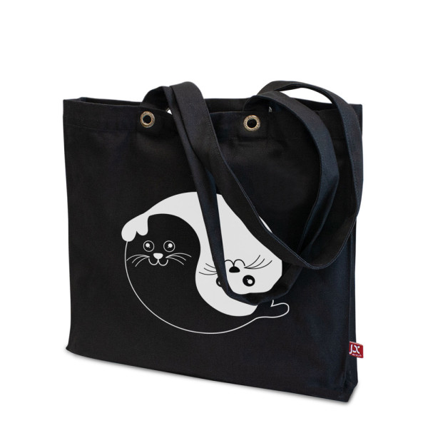 Schwere Baumwolltasche mit langen Henkeln – LANTAU