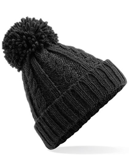 Beechfield - Cable Knit Melange Beanie