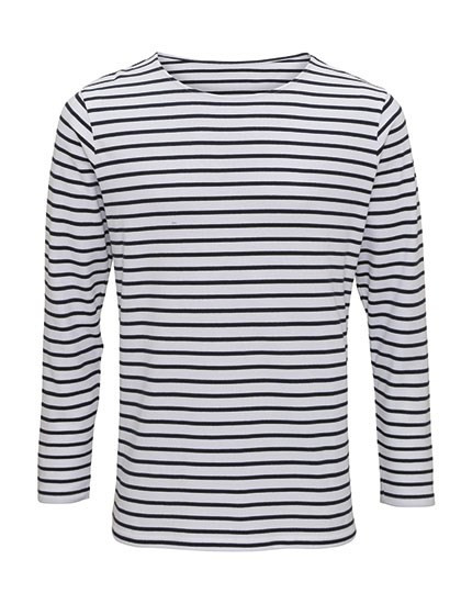 Asquith & Fox - Men´s Marinière Coastal Long Sleeve Tee