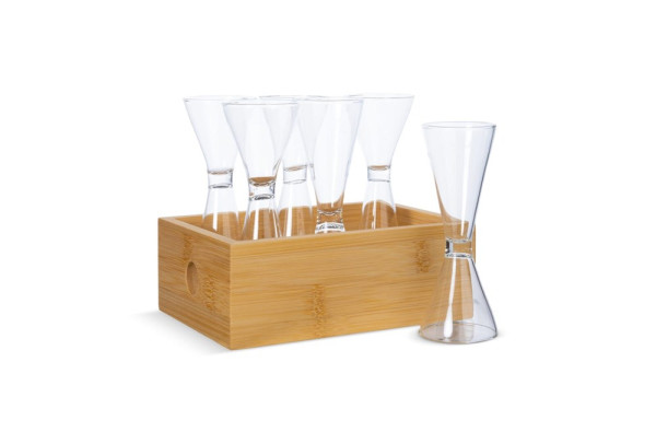 Sagaform 6-teiliges Schnapsglas-Set