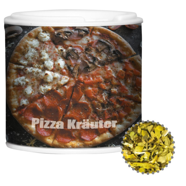 Gewürzmischung Pizza-Kräuter, ca. 8g, Gewürzpappstreuer