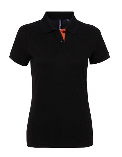 Asquith & Fox - Women´s Classic Fit Contrast Polo