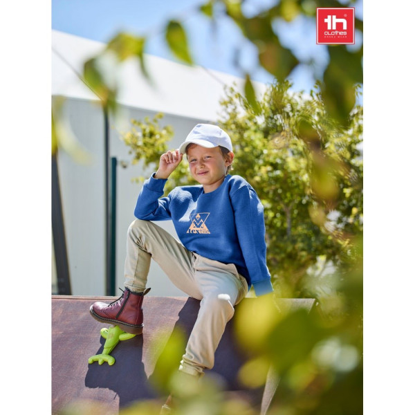 THC DELTA KIDS. Kindersweatshirt aus recycelter Baumwolle und Polyester