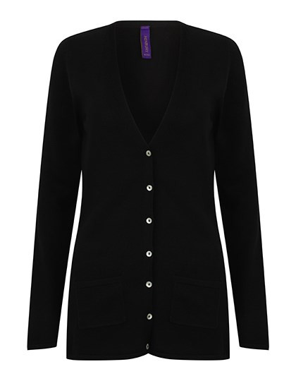 Henbury - Ladies´ Lightweight V-Neck Cardigan