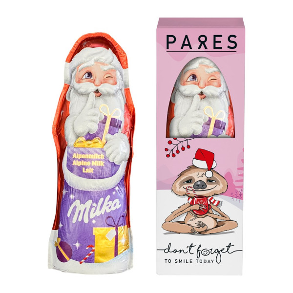 Milka Weihnachtsmann Box