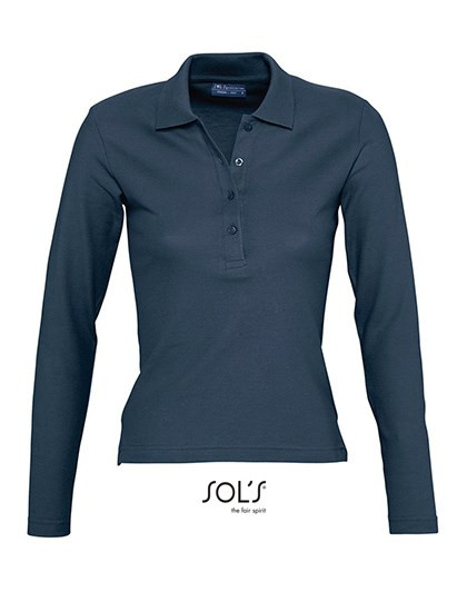 SOL´S - Women´s Long Sleeve Polo Podium