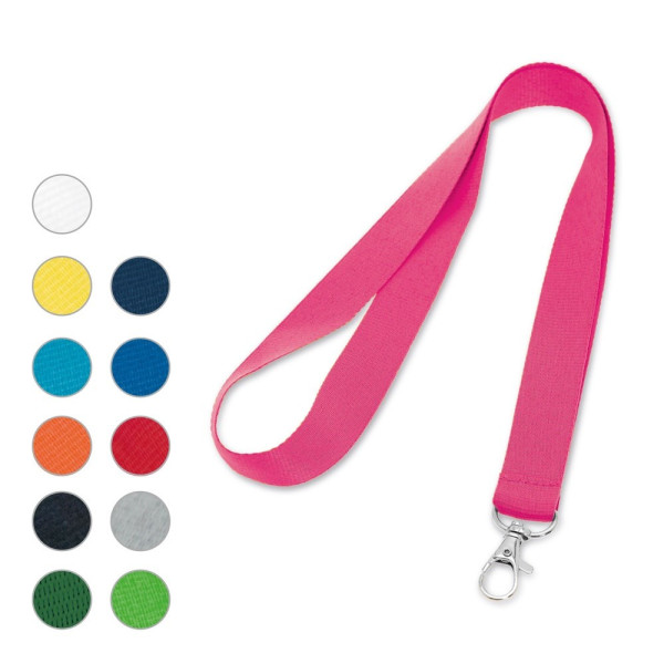 LARIAT. Lanyard aus Polyester mit 20mm Breite