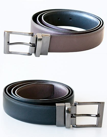 Korntex - Elegant Two-Color Reversible Belt Schaffhausen