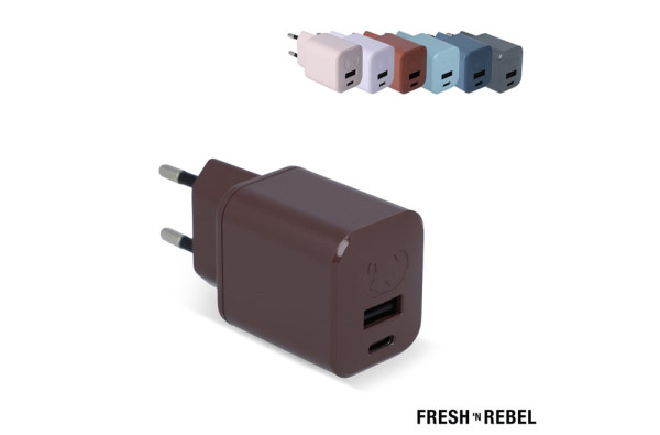 2WC30 I Fresh 'n Rebel Mini Charger USB-C + A PD // 30W