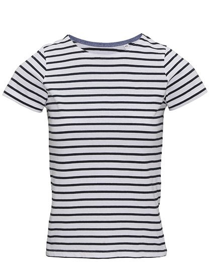 Asquith & Fox - Women´s Marinière Coastal Short Sleeve Tee