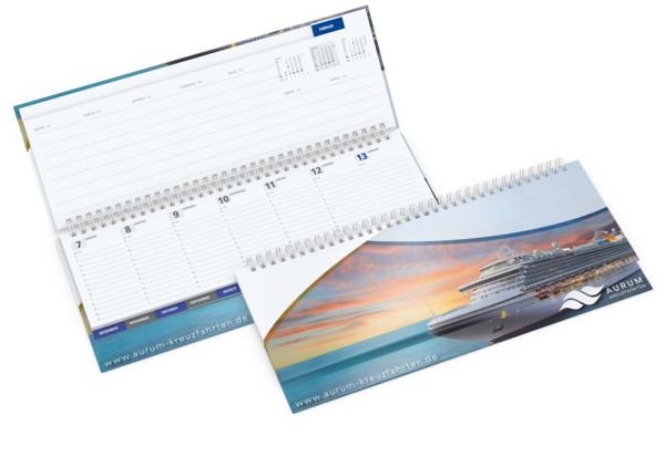 Tisch-Querkalender Master Register Cover-Star Bestseller