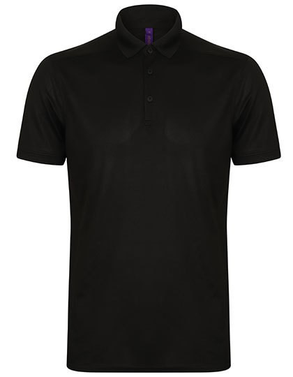 Henbury - Men´s Slim Fit Stretch Polo Shirt + Wicking Finish